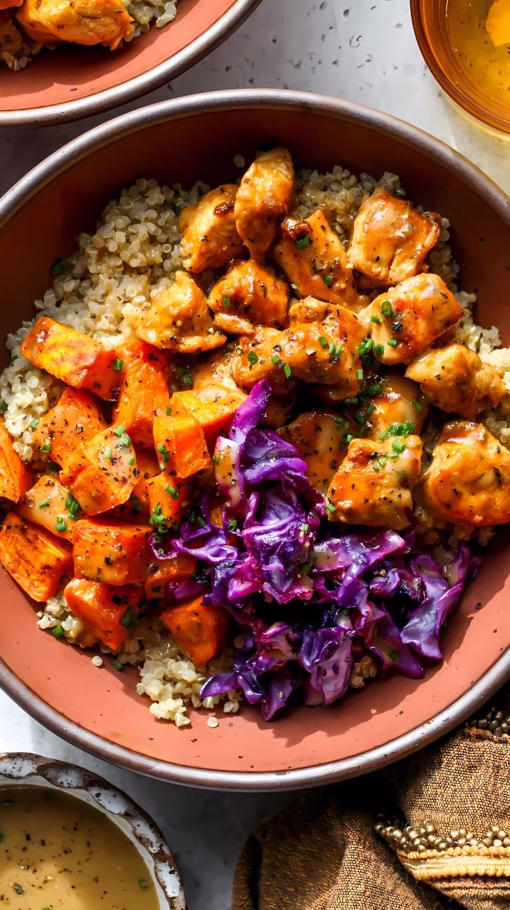 Honey Mustard Chicken Bowl
