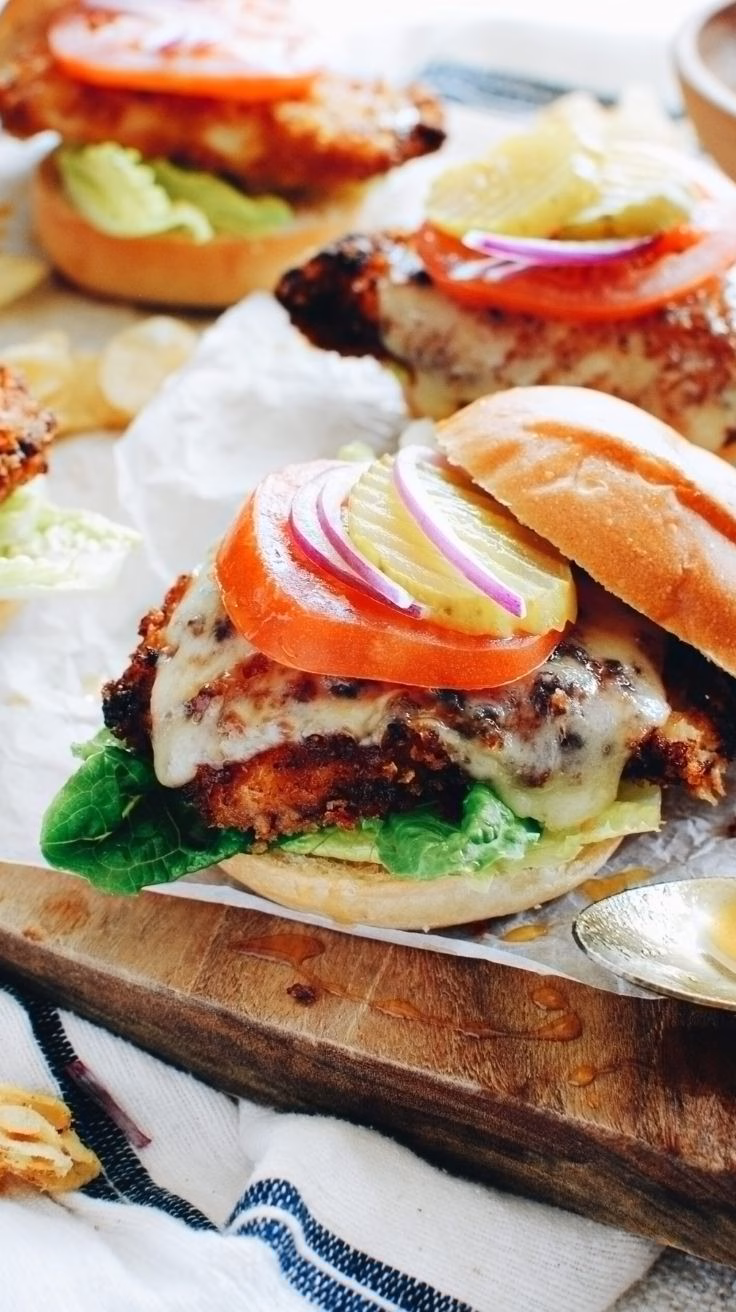 Honey Mustard Chicken Sandwich