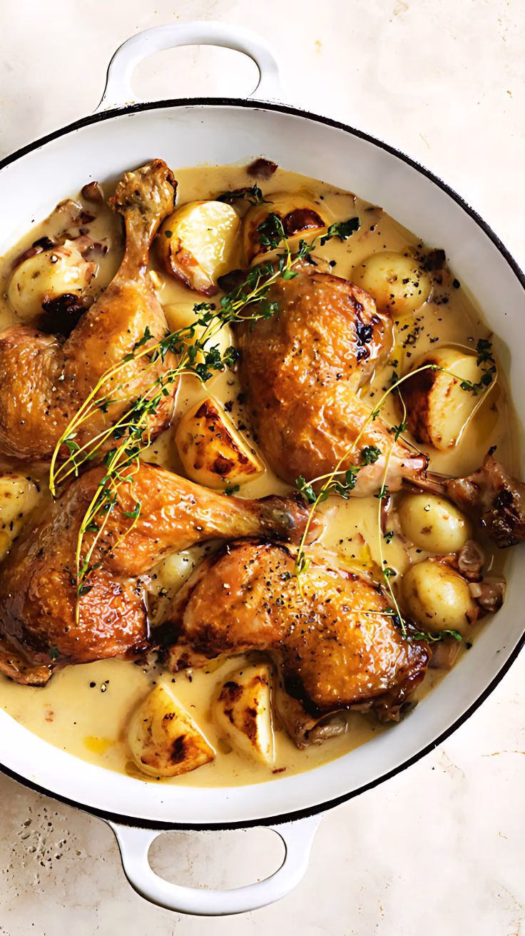 Honey Mustard Chicken and Potatoes