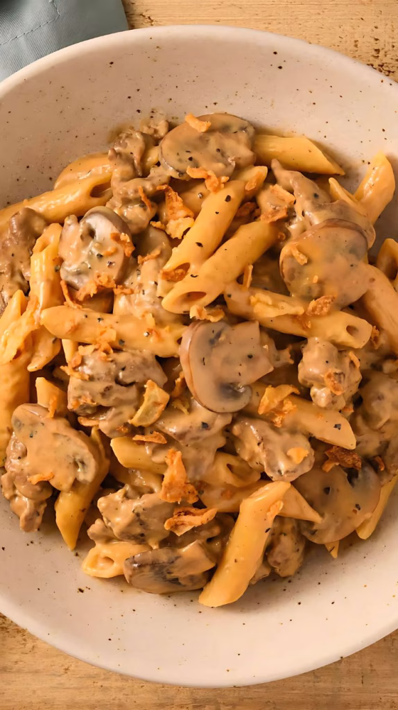 Steak au Poivre Pasta