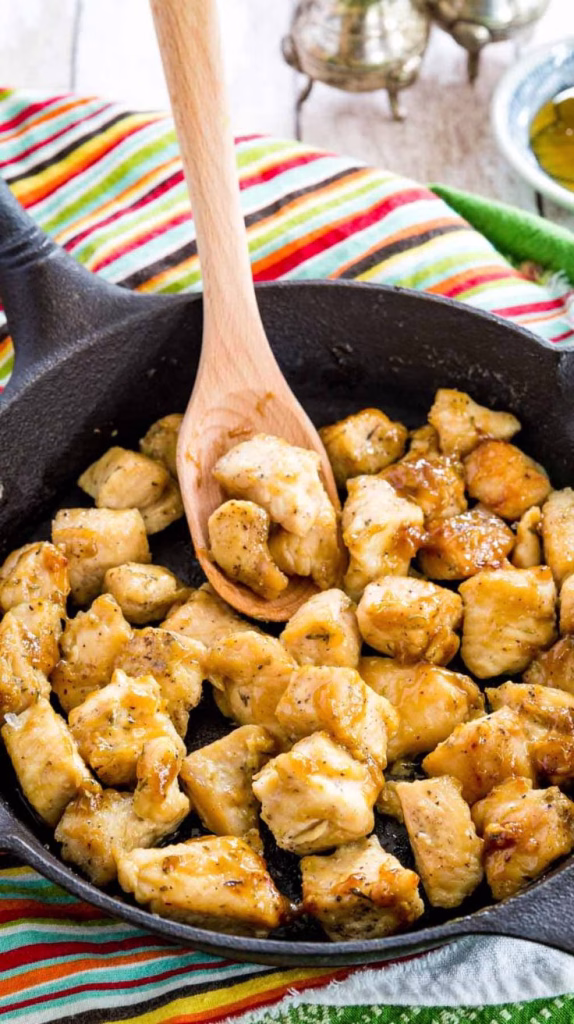 Honey Mustard Chicken Bites