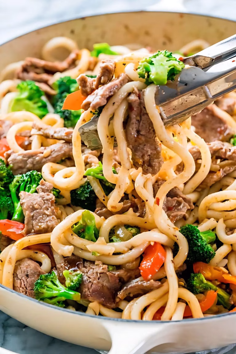 Beef Broccoli Noodle Stir Fry Recipe