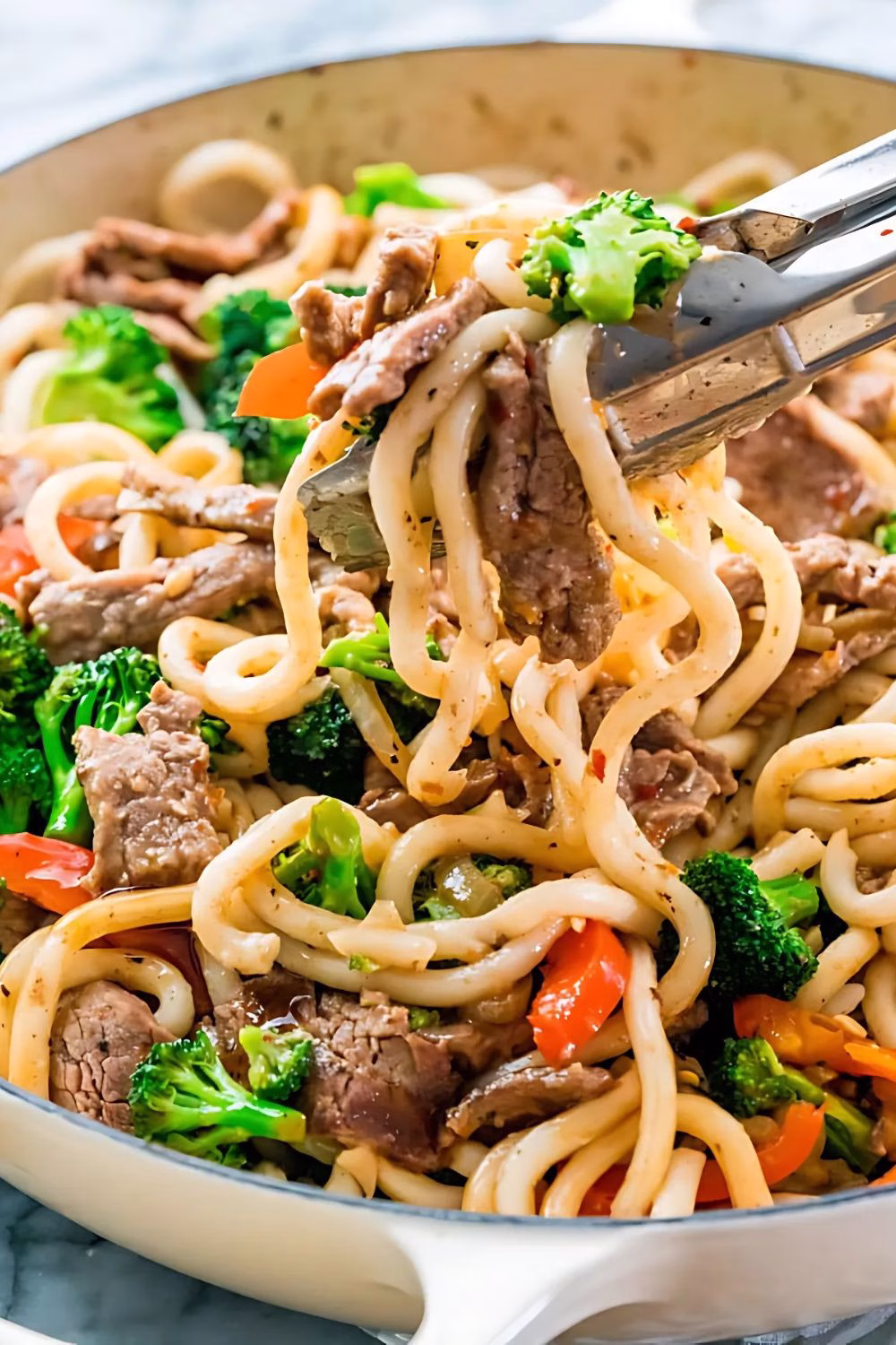 Beef Broccoli Noodle Stir Fry Recipe