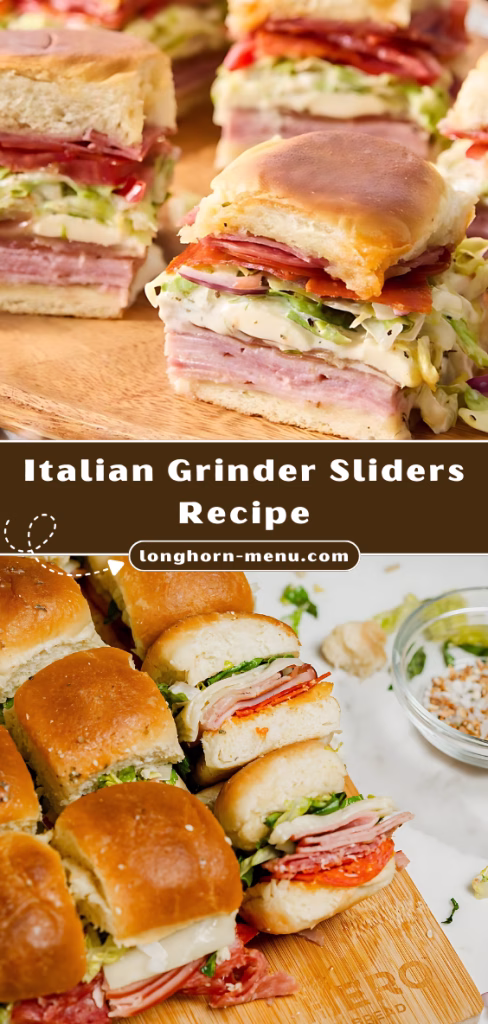 Italian Grinder Sliders Recipe