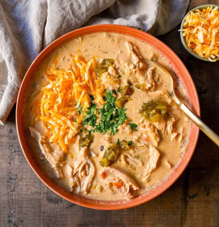 Chicken Queso Soup Recipe
