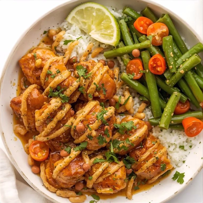 Easy Peanut Butter Chicken Recipe